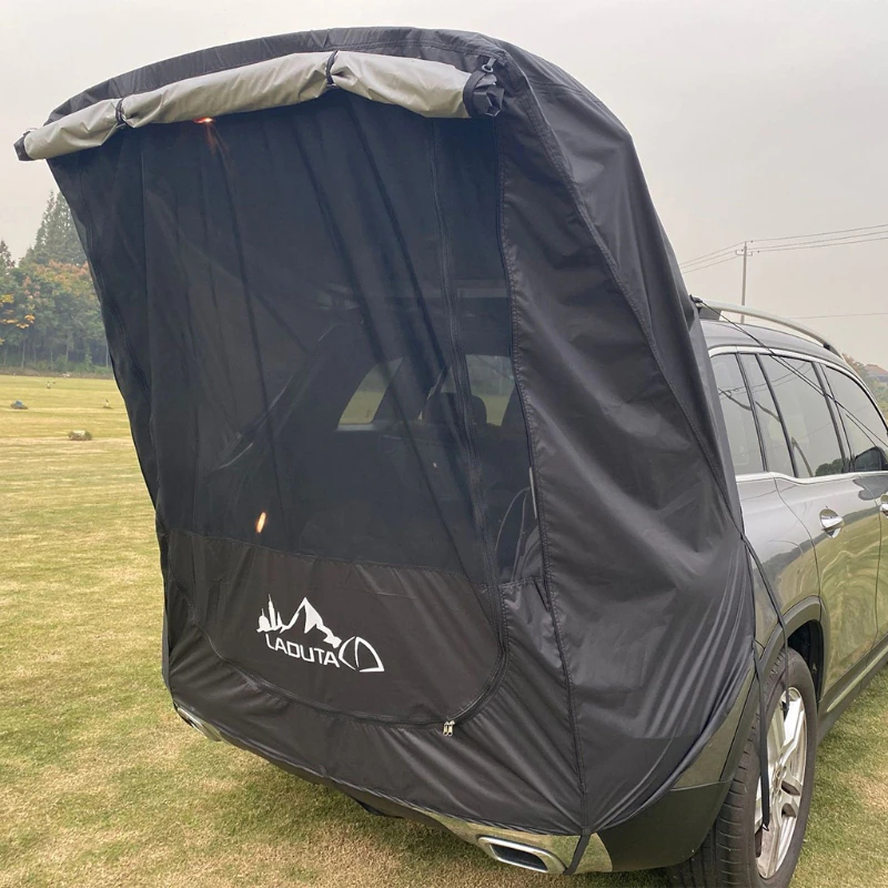 Cheap Goat Tents Car Trunk Tent Sunshade Rainproof Tailgate Shade Awning Tent for Car Self Driving Tour Extended tent Barbecue Outdoor Camping Tents 